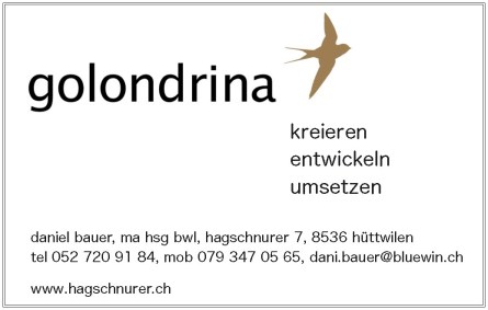 Visitenkarte Golondrina 7